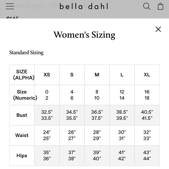 Bella Dahl Dark Blue Pocket Jogger Pants - Picture 4 of 4